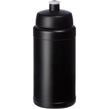 Baseline® Plus 500 ml Flasche mit Sportdeckel (Schwarz) (Art.-Nr. CA185065)