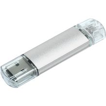 Silicon Valley On-the-Go USB-Stick (silber) (Art.-Nr. CA188287)