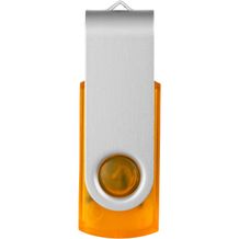 Rotate Transculent USB-Stick (orange) (Art.-Nr. CA194757)