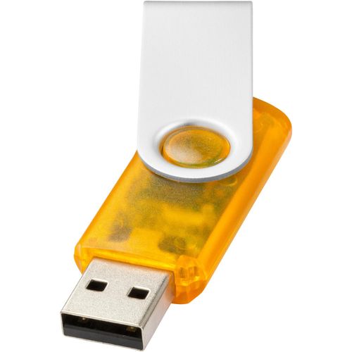 Rotate Transculent USB-Stick (Art.-Nr. CA194757) - Klassisches Modell mit einem transparent...
