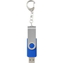 Rotate mit Schlüsselanhänger USB-Stick (royalblau) (Art.-Nr. CA195035)