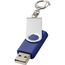 Rotate mit Schlüsselanhänger USB-Stick (blau) (Art.-Nr. CA195525)