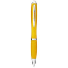 Nash Kugelschreiber mit farbigem Schaft und Griff (gelb) (Art.-Nr. CA198638)
