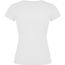 Victoria T-Shirt mit V-Ausschnitt für Damen (Weiss) (Art.-Nr. CA199274)