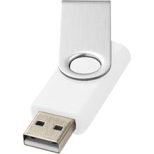 Rotate-Basic 2 GB USB-Stick (weiss, silber) (Art.-Nr. CA200664)