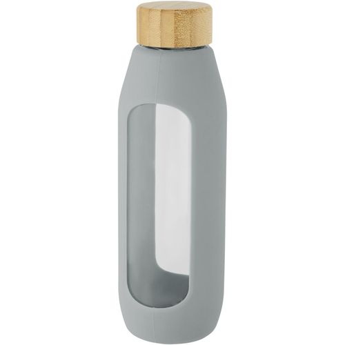 Tidan 600 ml Flasche aus Borosilikatglas mit Silikongriff (Art.-Nr. CA201878) - Umweltfreundliche wiederverwendbare...
