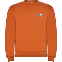 Clasica Sweatshirt mit Rundhalsausschnitt für Kinder (orange) (Art.-Nr. CA202582)