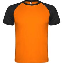 Indianapolis Sport T-Shirt für Kinder (Fluor Orange, schwarz) (Art.-Nr. CA205374)