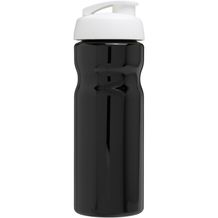 H2O Active® Base 650 ml Sportflasche mit Klappdeckel (schwarz / weiß) (Art.-Nr. CA206565)
