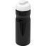 H2O Active® Base 650 ml Sportflasche mit Klappdeckel (schwarz, weiss) (Art.-Nr. CA206565)