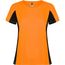 Shanghai Sport T-Shirt für Damen (Fluor Orange, schwarz) (Art.-Nr. CA207496)