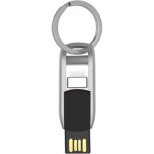 Flip USB Stick (schwarz, silber) (Art.-Nr. CA207921)