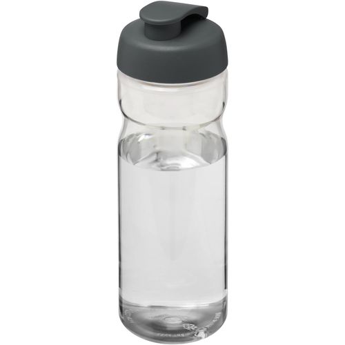 H2O Active® Base 650 ml Sportflasche mit Klappdeckel (Art.-Nr. CA209638) - Einwandige Sportflasche mit ergonomische...