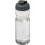 H2O Active® Base 650 ml Sportflasche mit Klappdeckel (transparent, grau) (Art.-Nr. CA209638)