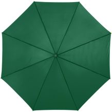 Lisa 23'' Automatikregenschirm mit Holzgriff (grün) (Art.-Nr. CA210087)
