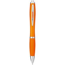 Nash Kugelschreiber mit farbigem Schaft und Griff (orange) (Art.-Nr. CA210101)