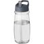 H2O Active® Pulse 600 ml Sportflasche mit Ausgussdeckel (transparent, storm grey) (Art.-Nr. CA211440)