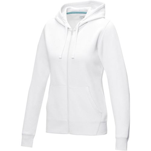 Ruby Hoodie mit durchgehendem Reißverschluss aus Bio-Material für Damen (Art.-Nr. CA212206) - Der Ruby recycled Kapuzenpullover mit...