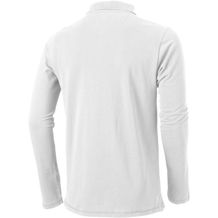 Oakville Langarm Poloshirt für Herren [Gr. L] (weiß) (Art.-Nr. CA212644)
