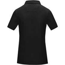 Graphite Poloshirt aus GOTS-zertifiziertem Bio-Material für Damen [Gr. L] (schwarz) (Art.-Nr. CA212678)