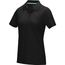 Graphite Poloshirt aus Bio-Baumwolle für Damen (Schwarz) (Art.-Nr. CA212678)