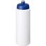 Baseline® Plus 750 ml Flasche mit Sportdeckel (weiss, blau) (Art.-Nr. CA217580)