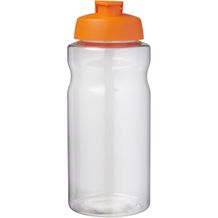 H2O Active® Big Base 1L Sportflasche mit Klappdeckel (orange) (Art.-Nr. CA219287)