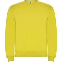 Clasica Sweatshirt mit Rundhalsausschnitt Unisex (gelb) (Art.-Nr. CA219882)