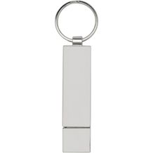 Rechteckiger Light Up USB Stick [2GB] (weiß / schwarz / silber) (Art.-Nr. CA221462)
