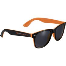 Sun Ray Sonnenbrille mit zweifarbigen Tönen (orange / schwarz) (Art.-Nr. CA221468)