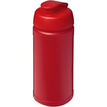 Baseline 500 ml recycelte Sportflasche mit Klappdeckel (Art.-Nr. CA223168)