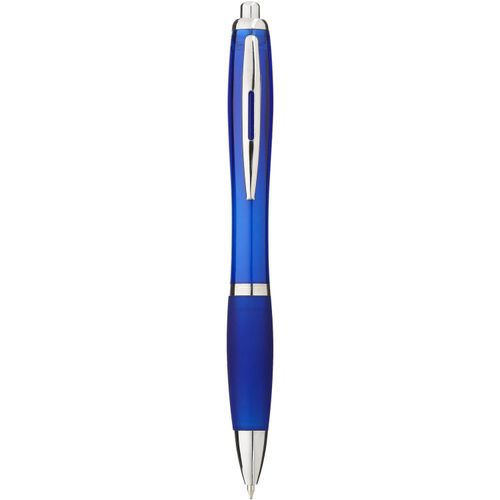 Nash Kugelschreiber mit farbigem Schaft und Griff (Art.-Nr. CA226517) - Kugelschreiber mit Klickmechanismus und...