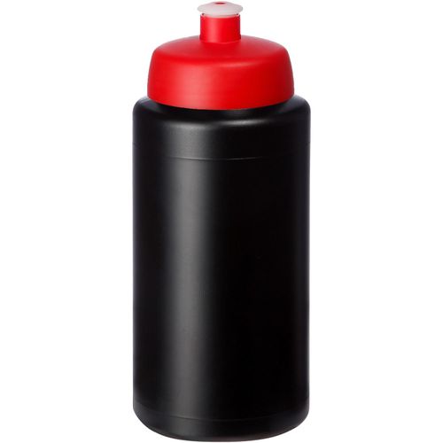 Baseline® Plus grip 500 ml Sportflasche mit Sportdeckel (Art.-Nr. CA227504) - Einwandige Sportflasche mit integriertem...