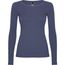 Extreme Langarmshirt für Damen (Blue Denim) (Art.-Nr. CA227663)