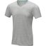 Kawartha T-Shirt für Herren mit V-Ausschnitt (grau meliert) (Art.-Nr. CA227678)