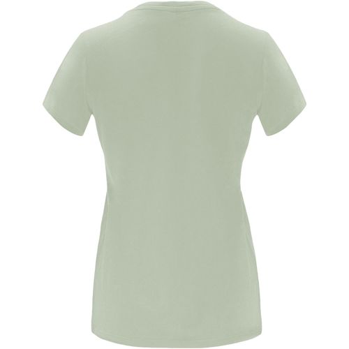 Capri T-Shirt für Damen (Art.-Nr. CA229484) - Tailliertes kurzärmeliges T-Shirt f...