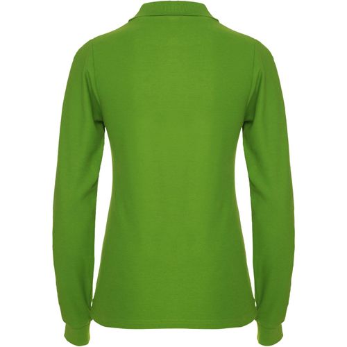 Estrella Langarm Poloshirt für Damen (Art.-Nr. CA229657) - Langärmeliges Poloshirt mit gerippte...