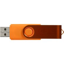 Rotate Metallic USB-Stick [8GB] (orange) (Art.-Nr. CA230276)