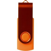 Rotate Metallic USB-Stick (orange) (Art.-Nr. CA230276)