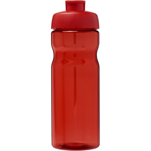 H2O Active® Eco Base 650 ml Sportflasche mit Klappdeckel (Art.-Nr. CA240495) - Einwandige Sportflasche mit ergonomische...