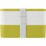 MIYO Doppel-Lunchbox (limone, weiss) (Art.-Nr. CA241523)