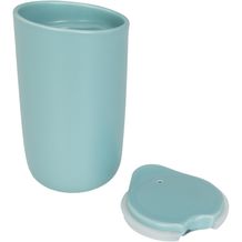 Mysa 400 ml doppelwandiger Keramikbecher (mintgrün) (Art.-Nr. CA244561)
