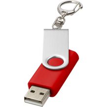 Rotate mit Schlüsselanhänger USB-Stick (mittelrot) (Art.-Nr. CA247163)