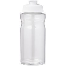 H2O Active® Big Base 1L Sportflasche mit Klappdeckel (Weiss) (Art.-Nr. CA247182)