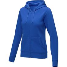 Theron Damen Kapuzenpullover mit Reißverschluss (blau) (Art.-Nr. CA247877)