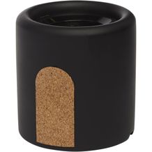 Roca Bluetooth® Lautsprecher aus Kalkstein/Kork (Schwarz) (Art.-Nr. CA249256)