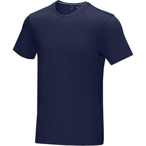 Azurite T-Shirt aus Bio-Baumwolle für Herren (Art.-Nr. CA251245) - Das kurzärmelige Bio-T-Shirt für Herre...