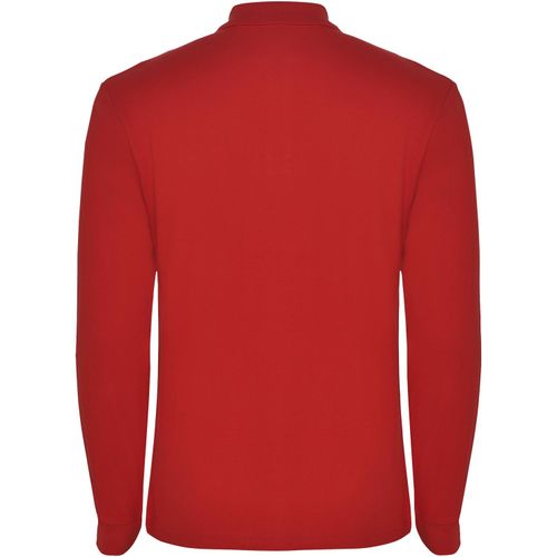 Estrella Langarm Poloshirt für Herren (Art.-Nr. CA252405) - Langärmeliges Poloshirt mit gerippte...