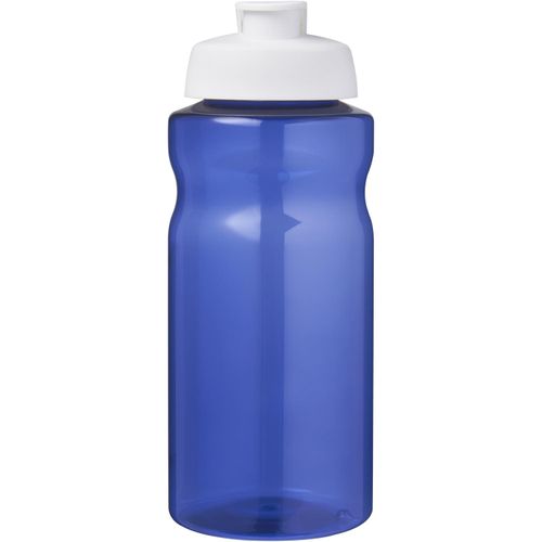 H2O Active® Eco Big Base 1L Sportflasche mit Klappdeckel (Art.-Nr. CA256078) - Einwandige Sportflasche hergestellt aus...