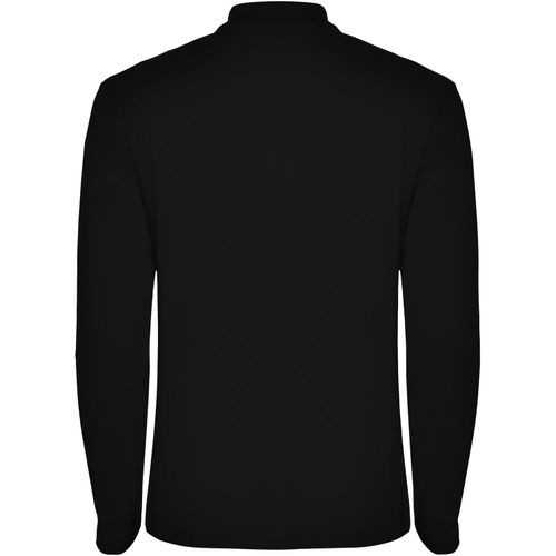 Estrella Langarm Poloshirt für Herren (Art.-Nr. CA259010) - Langärmeliges Poloshirt mit gerippte...
